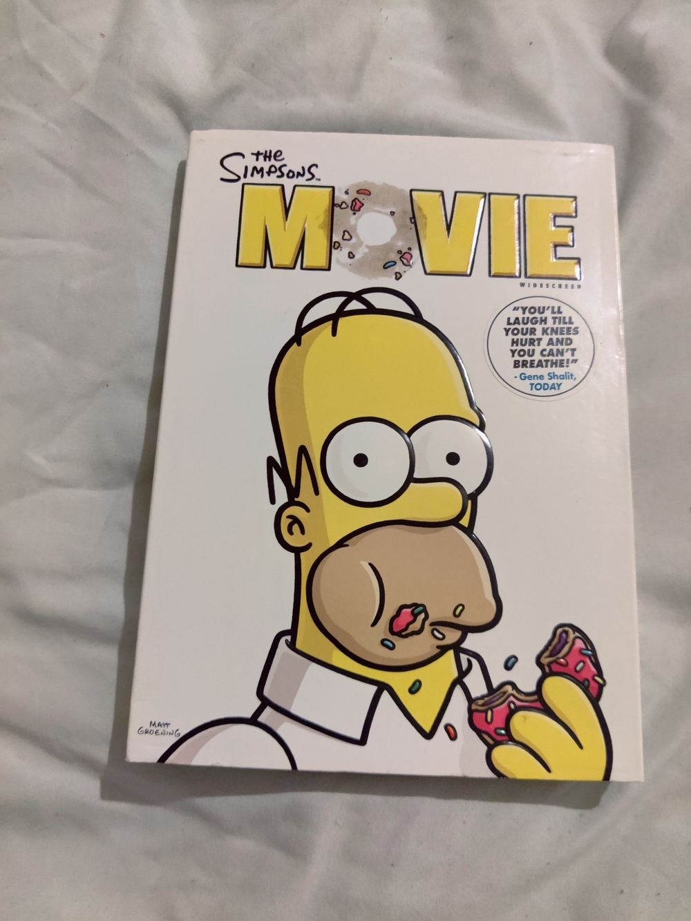 The Simpsons Movie DVD (2007) Widescreen Edition with Original Slipcover
